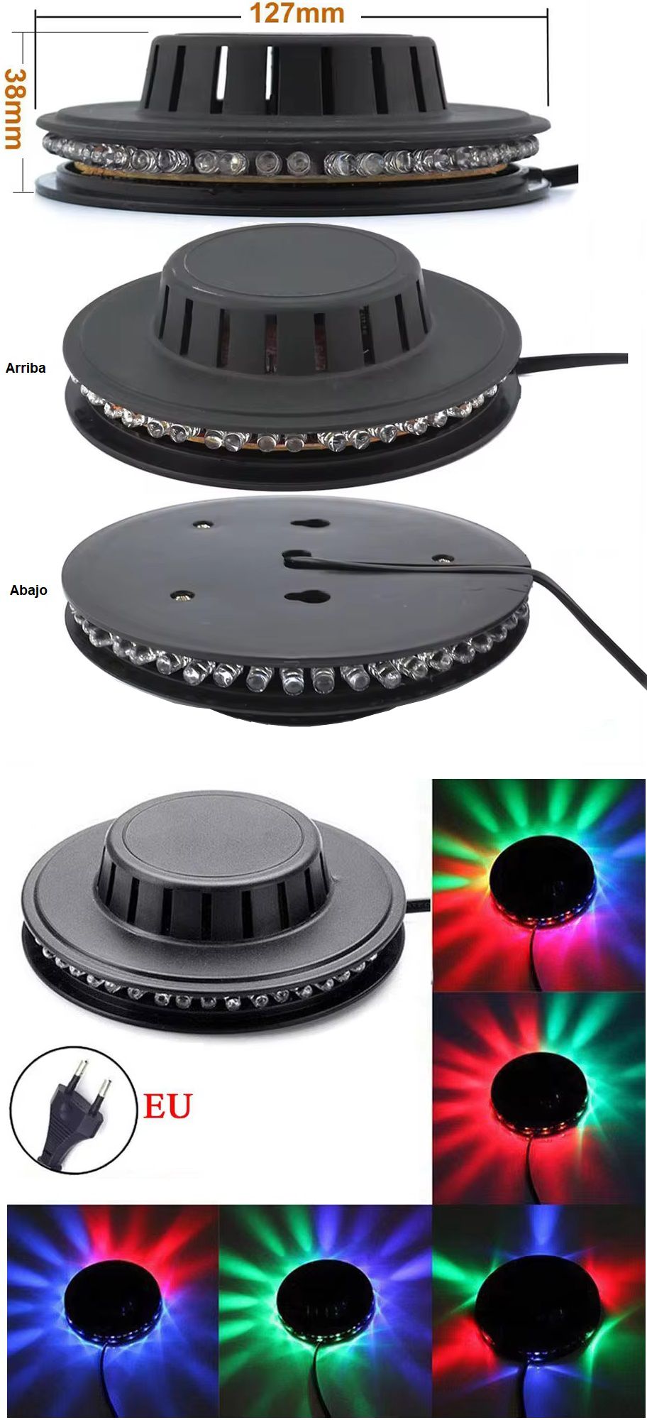 Led UFO RGB 8w